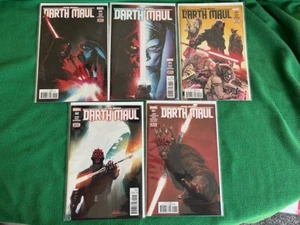 Star Wars Darth Maul #1-5, 1ª aplicación CAD BANE, 1ª impresiones, Marvel Comics 2017 - Imagen 1 de 2