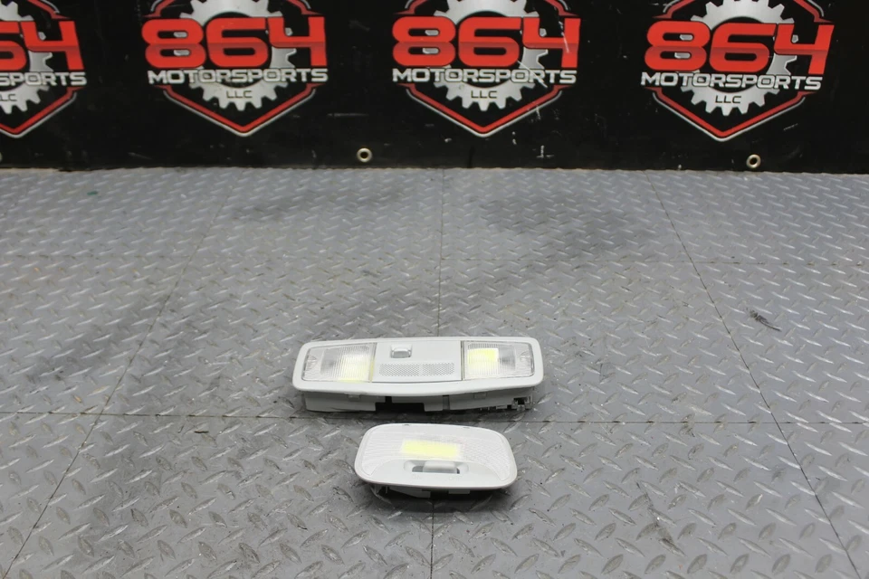 2008 - 2015 MITSUBISHI LANCER EVO INTERIOR OVERHEAD DOME LIGHT SET LAMP OEM #37 - Image 1 of 4