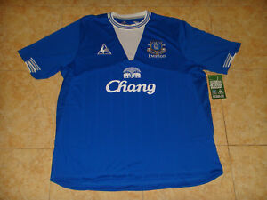 Everton Soccer Jersey England Top Le Coq Sportif Football Shirt Trikot 2009-2010