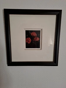 Bild "Mohnblüten" v.C.Sch-gearbeitet nach Original v.Karl Lukas Honegger ca.1950 - Bild 1 von 5