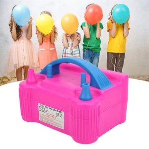 Electric Balloon Pump Blower Air Inflator 2 Nozzle Portable High Power 600W 110V - Picture 1 of 13