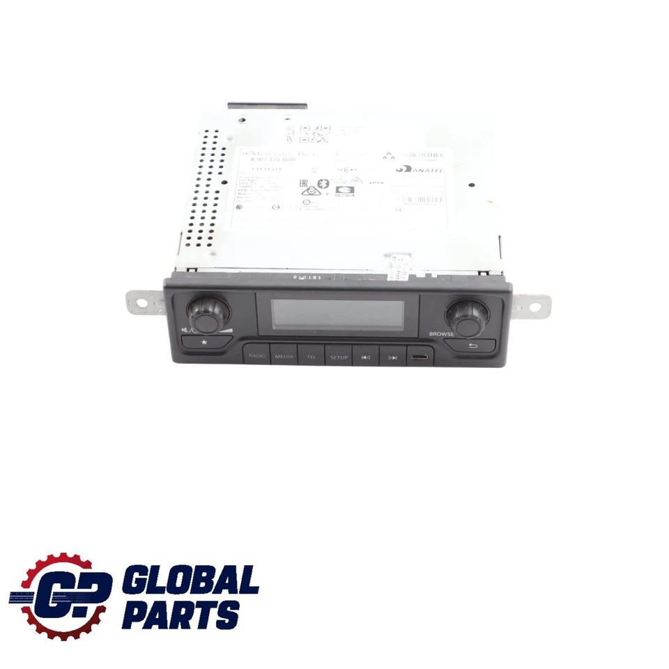 Mercedes Sprinter W907 Módulo Unidad Control Sistema Audio Radio A9078208600 - Imagen 1 de 4
