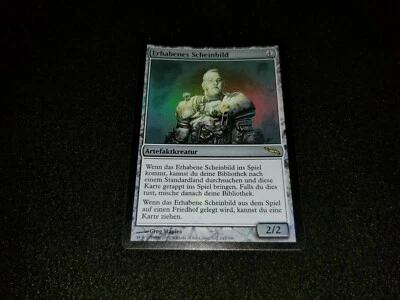 MTG 1x Mirrodin rare artifact MP German FOIL Solemn Simulacrum ships w/ tracking - Image 1 of 2