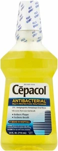 Cepacol Antibacterial Multi-Protection Mouthwash Antiplaque 24 Fl Oz Pack of 6 - Picture 1 of 3