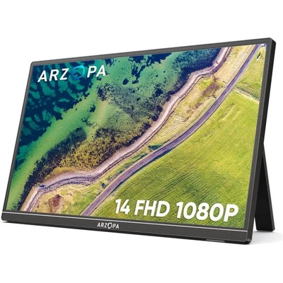 Portable Monitor 14 Zoll FHD IPS Tragbarer Bildschirm für Laptop PC Xbox - Bild 1 von 2