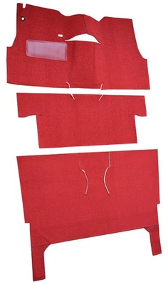 Chevrolet One-Fifty Series 1955 repuesto de alfombra - bucle - área de pasajeros | ajuste Foto 1 de 3