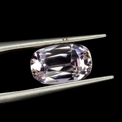 Oval Cut Natural Peach Pink Kunzite Afghanistan VVS 3.60ct 10x6.5mm Gemstone - Image 1 of 4