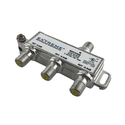 Extreme 3-Way Balanced HD Digital High Performance Coax Cable Splitter BDS103HB - Image 1 of 3