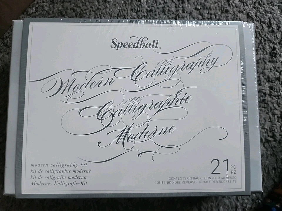 Speedball Modern Calligraphy Kit 21 Piece 003085 Pens & Pen Holders Made In USA