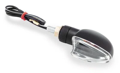 BikeMaster 122-9835 Universal Mini-Stalk Turn Signal Black 26-6010 266010 - Image 1 of 4