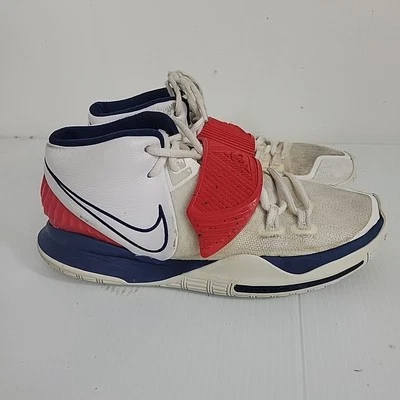 Nike Kyrie 6 USA Red White Blue BQ4630-102 Mens Size 7.5 - Image 1 of 4