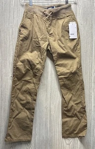 NWT Univibe Drawstring Khaki Cargo Pants Kids M 10 - Picture 1 of 2