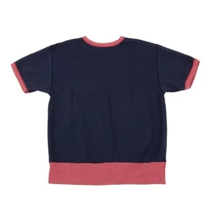 North Marine Drive gefärbtes geripptes Kurzarm Sweatshirt Gr. ��S (K-155576) - Bild 1 von 9