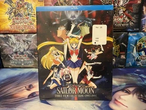 Sailor Moon Three-Film Collection Blu-ray NEW SEALED ANIME JAPANIMATION - Picture 1 of 2