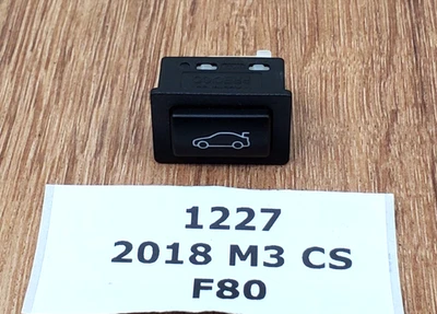 ✅ OEM BMW E82 E88 E90 E92 F32 F80 F82 F10 F13 Trunk Unlock Release Switch Button - Image 1 of 4