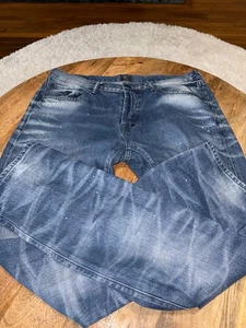 Prps Demon Jeans Distressed whisking Denim Button Fly Men’s 36 - Picture 1 of 16