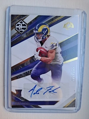 2021 Panini Limited Jake Funk RC Auto /199 #241 Rams Rookie SP - Image 1 of 2