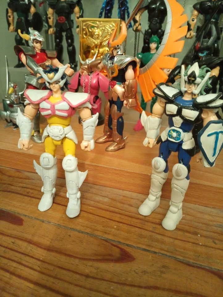 chevalier du zodiaque vintage Custom Asterion+ Moises - Photo 1/3