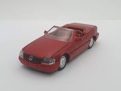 Mercedes 500 SL R129 Solido 1/43 Rosso - Immagine 1 di 4