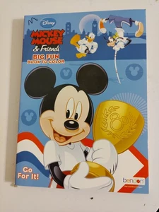 Disney Mickey Mouse and Friends großes lustiges Buch zum Ausmalen: Reisefreunde brandneu - Bild 1 von 1