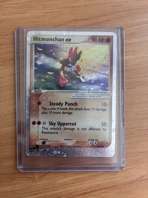 Pokemon TCG Hitmonchan EX Holo Ruby and Sapphire 98/109 MP  - Image 1 of 3