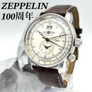 Zeppelin 100Th Anniversary Model Watch 7640 Men'S - Picture 1 of 10