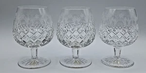 Rogaska Queen Crystal Cognac or Brandy Snifter 5 1/2" Tall Set of 3 - Picture 1 of 18