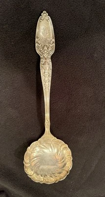 "Cucharón de sopa de plata esterlina con escoba de maíz Tiffany and Co 11""" Foto 1 de 4