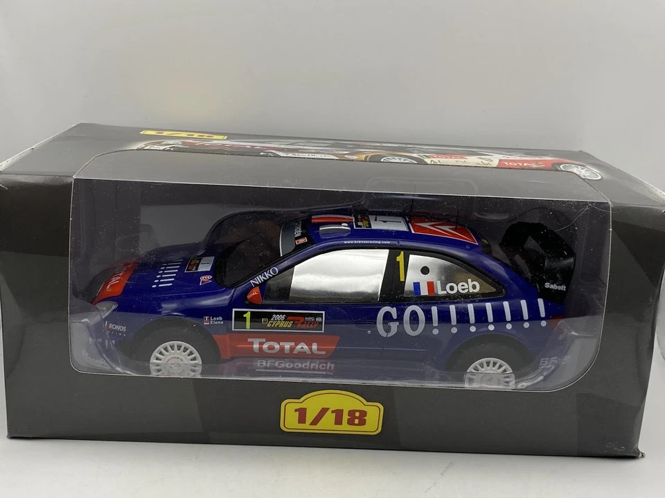 1:18 Citroen Xsara WRC Loeb Cyprus Rally 2006 Ixo Altaya Diecast - Image 1 of 1