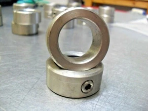 QTY 2 - Axle Shaft Collar - Clamp Stainless Steel 1" id LOT SALE w/free ship - Picture 1 of 4