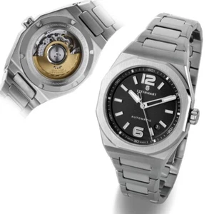 Steinhart Architect Black SW300-1 | Genta-Inspired | Full Set | Mint - Picture 1 of 19