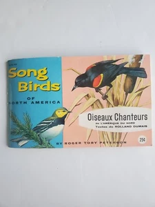 Song Birds of North America Book by Roger Tory Peterson with stamps Retro - Picture 1 of 2
