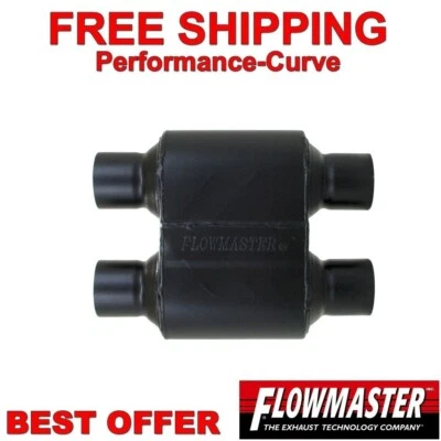 Flowmaster Super 10 Series Muffler 2.5" Dual / Dual 8425154 - Image 1 of 4
