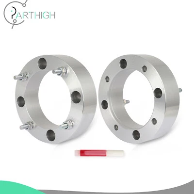 Para Polaris Scrambler 400 500 Buje Delantero 4x156 Espaciadores de Rueda (2) 2" Grueso 3/8"x24 Foto 1 de 4