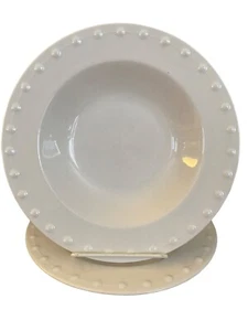 Evening Pearl by Oneida Set of 2 Rimmed Bowls Soup/Pasta - Picture 1 of 7