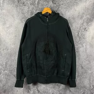 Sudadera con Capucha Maharishi Polar Ops Bears Bordada Cremallera Negra Talla L - Imagen 1 de 9