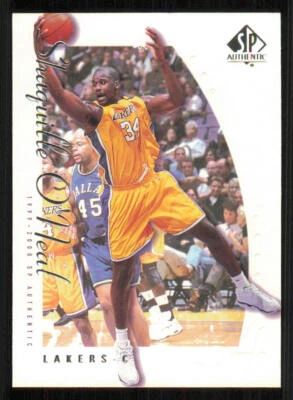 1999-00 SP Authentic #39 Shaquille O'Neal - Image 1 of 2