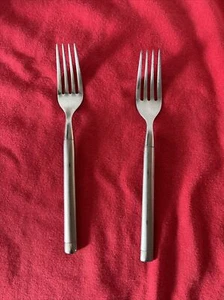 2 Hampton Silberschmiede SHANGRILA Edelstahl Tafelgabel Satin Besteck - Bild 1 von 7