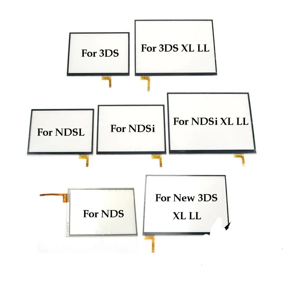 Touch Screen Panel Display Digitizer Glass Part For Nintendo DS Lite DSi 3DS XL - Image 1 of 4