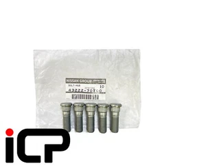 5 x GENUINE Front Hub Wheel Studs For Nissan 350Z 43222-70T00 4322270T00 - Picture 1 of 1