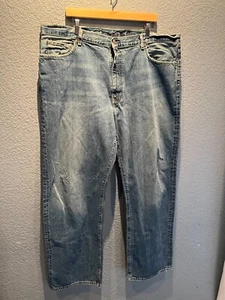 Daniel Cremieux Dillards men's blue denim jeans Size 42 x 34 - Picture 1 of 3