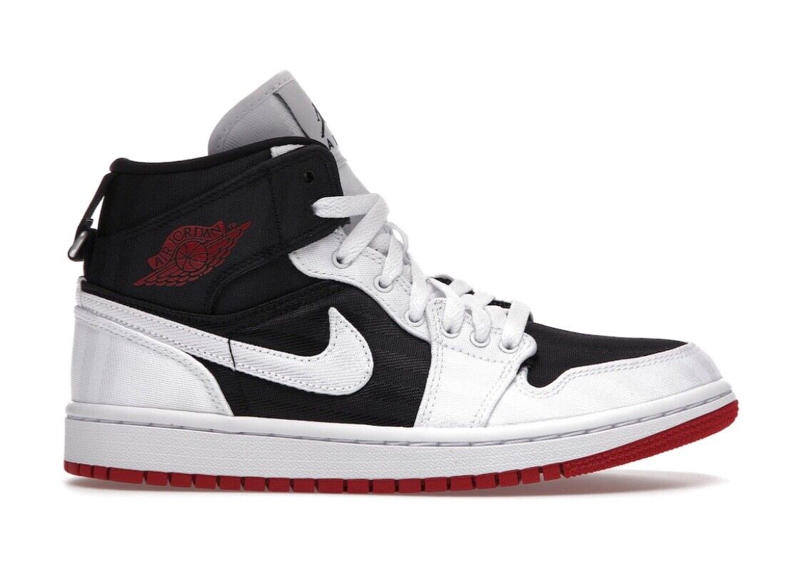 Jordan 1 SE Utility Mid White Black Gym Red W for sale | eBay Jordan 1 SE Utility Mid White Black Gym Red W for sale | eBay