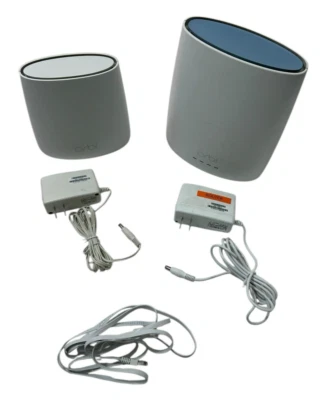 NETGEAR ORBI LOT (CBR40 - Cable Router) & (RBS20-Satellite) Both Tested Working - Image 1 of 4
