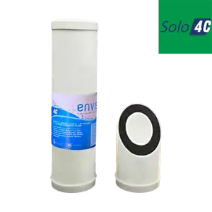 4C Catalytic Carbon + KDF55 + PP Sediment Composite Filter Cartridge 10x2.5 - Picture 1 of 1
