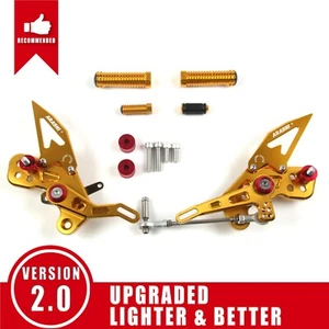 Reposapiés de carreras Arashi para Kawasaki Z125 Pro BR125 2024 2025 estriberas - Imagen 1 de 6