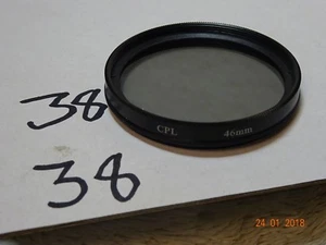 CIRCULAR POLARISING FILTER 46mm CPL - for Camera Lens pl pol cir - Picture 1 of 3