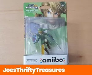 Nintendo amiibo Smash Bros Collection Link Legend Of Zelda in Box - Picture 1 of 2