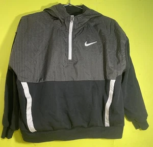 Nike Outdoor Play Jacket Size Junior L Kids DQ8743 010 Reflective Black Grey - Picture 1 of 4