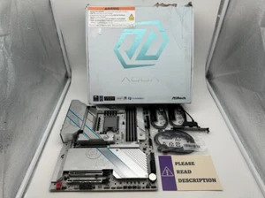 Z890 Taichi AQUA LGA 1851 Intel Z890 SATA 6G/s EATX Motherboard READ/FOR PARTS - Photo 1/11