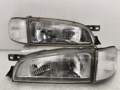 JDM SUBARU IMPREZA VERSION 4 GC8 HEADLIGHT PFL PRE FACELIFT GF8 HEADLIGHT LAMPS - Изображение 1 из 4